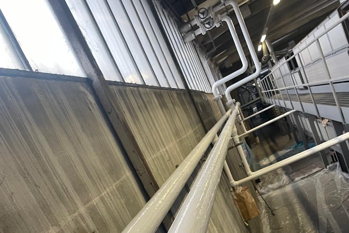 isolamento termico di tubazioni per acqua ad alta temperatura con l'isolante termico AES TECH
