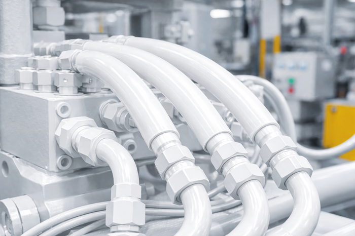 esempio di isolamento termico di impianti idraulici industriali con isolanti a bassissimo spessore