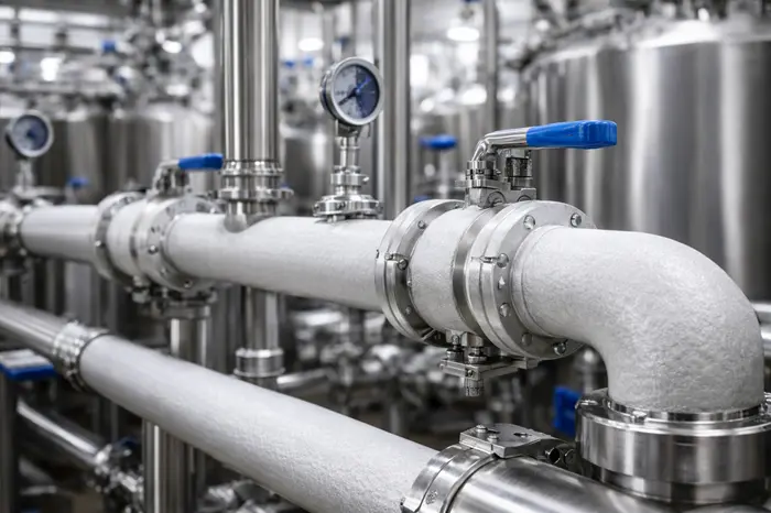 Dairy Industry Piping: Why a Low-Thickness Thermal Coating Can Make a Difference