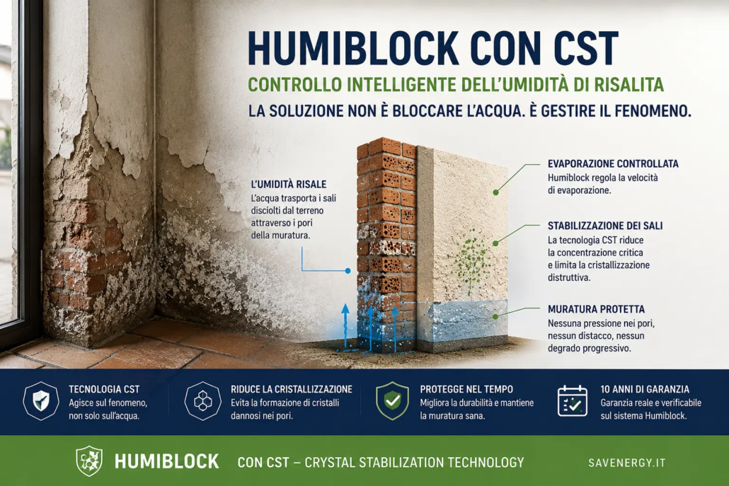 Cristallizzazione dei sali nella muratura: cosa deve sapere un progettista